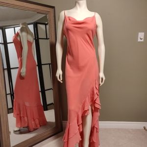 Beautiful coral dress